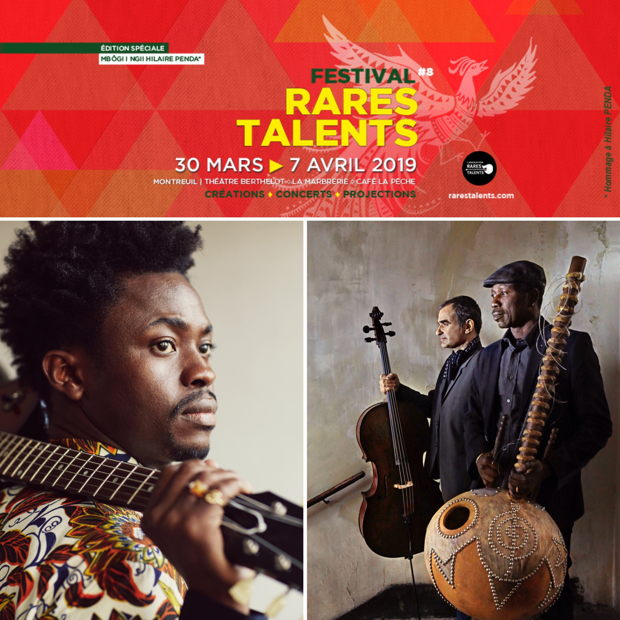 Moh ! Kouyaté + Ballaké Sissoko & Vincent Ségal  ✫ Festival Rares Talents #8