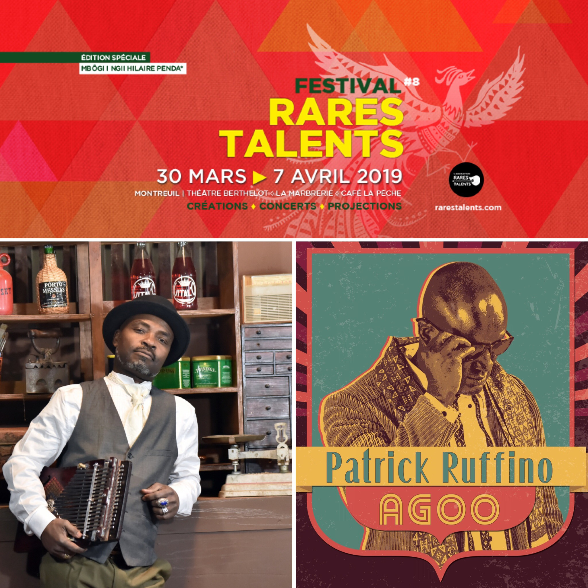 Lulendo + Patrick Ruffino ✫ Festival Rares Talents #8