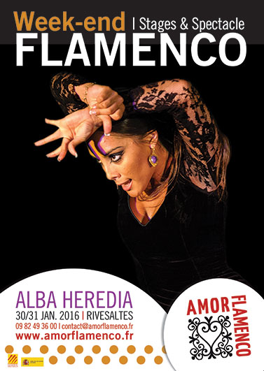 Week-end Flamenco - Alba Heredia - 30/31 janvier 2016