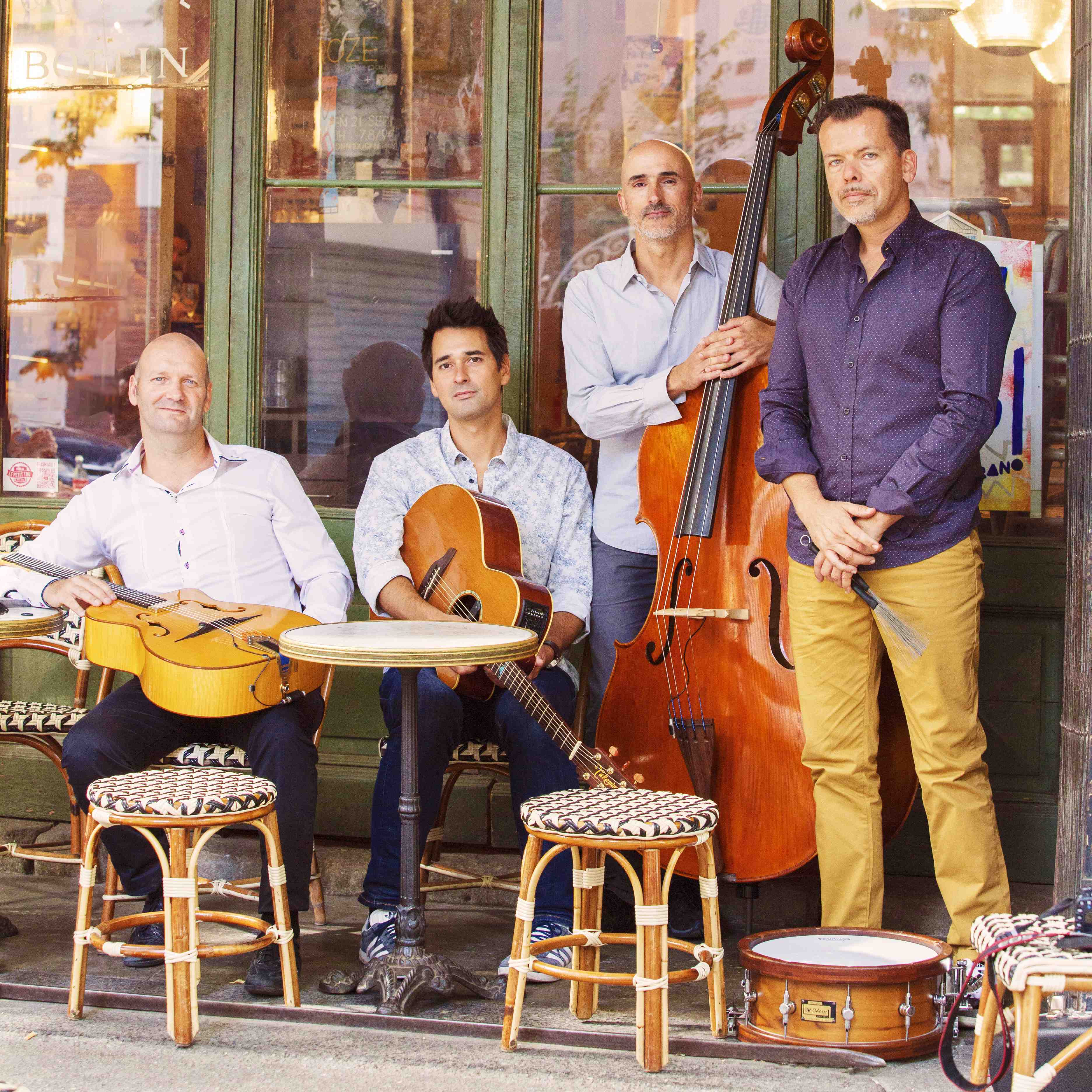 Mystèretrio Quartet en concert à Jazz in Vaux
