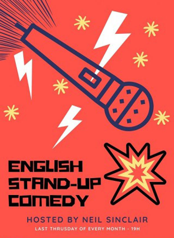ENGLISH STAND UP AVEC NIEL SINCLAIR