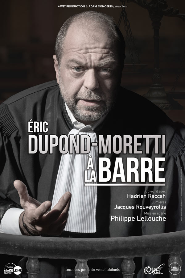 ERIC DUPOND-MORETTI À LA BARRE