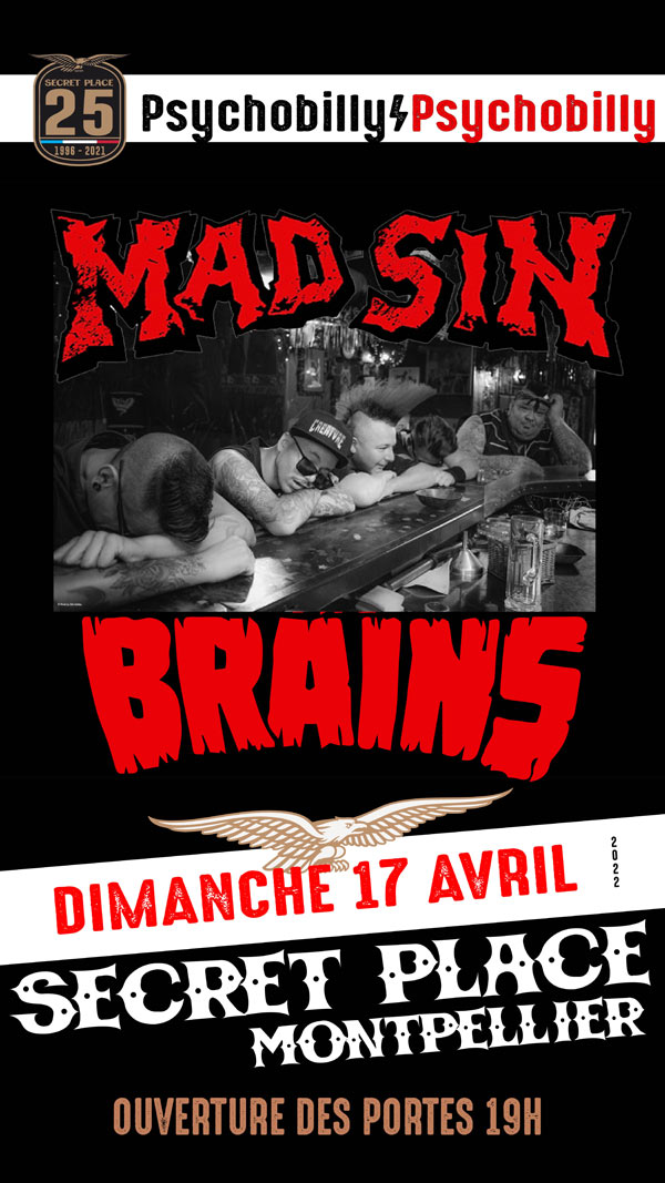 MAD SIN + THE BRAINS