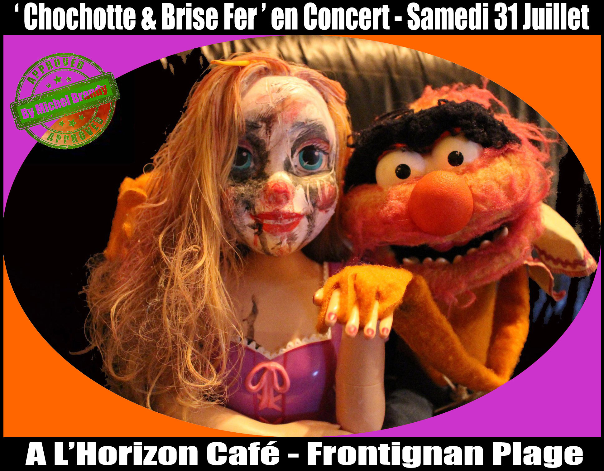 Chochotte & Brise Fer en concert