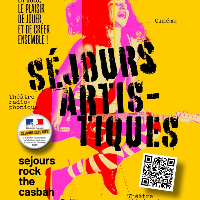 Colo musique, cinéma, théâtre, danse, stand-up, radio et itinérante Rock The Casbah 2024